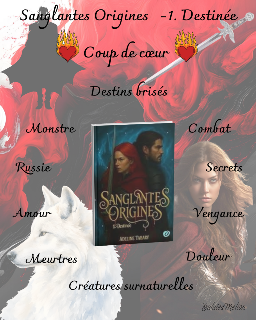 sanglantes oringines t1 adeline tabary avis lecture